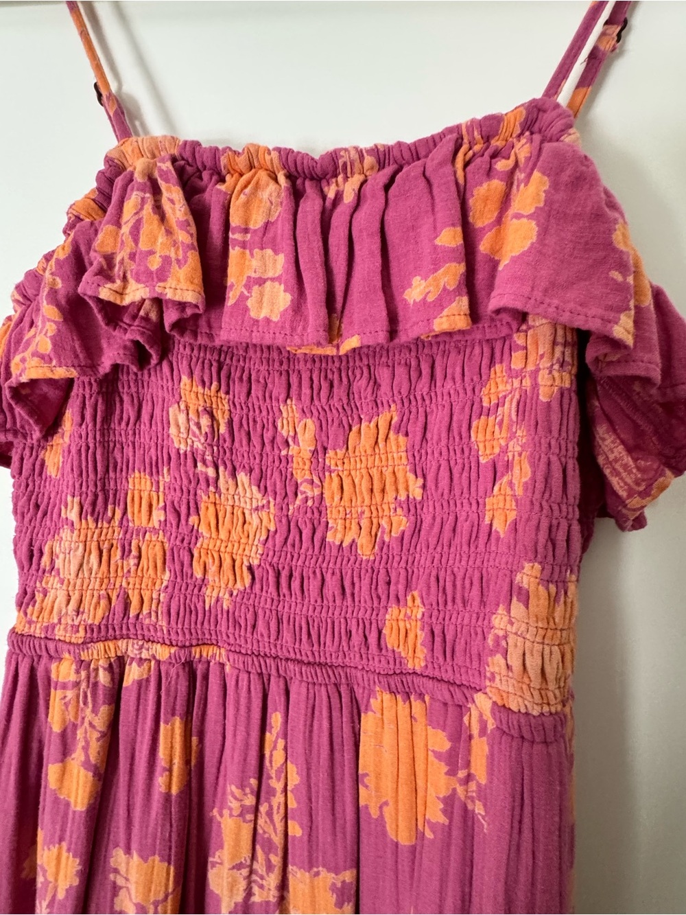 Z Supply Bahari Floral Ruffle Maxi Dress Size M NWT - Picture 6 of 9